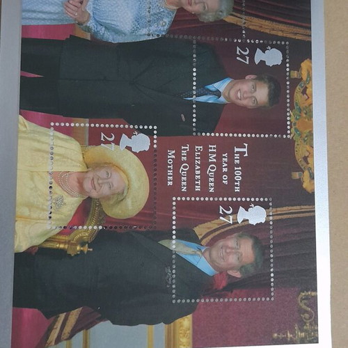 UK Booklet Stamps Queen Elizabeth Queen Mother new
