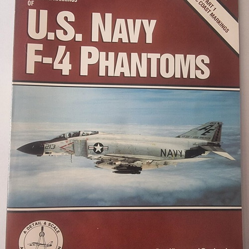 Colors and Markings of U.S. Navy F-4 Phantoms Part 1 book like new