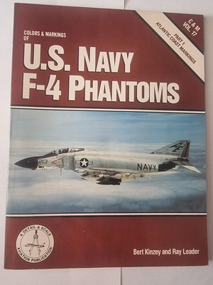 Colors and Markings of U.S. Navy F-4 Phantoms Part 1 book like new