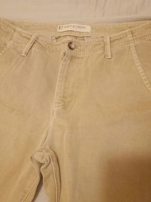 Navy & Green beige pants used W33