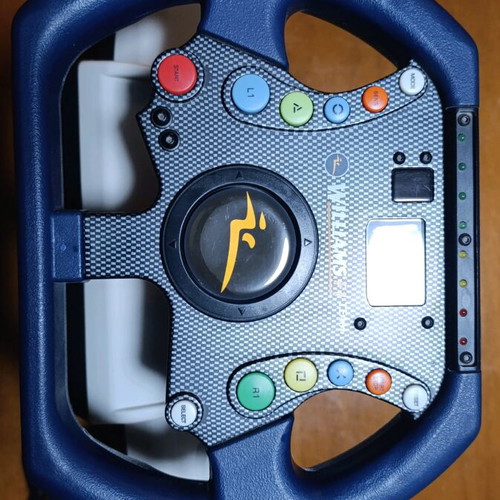 Joytech Williams F1 Racing steering wheel used for PS1 and PS2