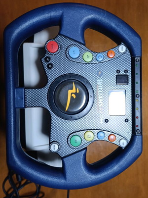 Joytech Williams F1 Racing steering wheel used for PS1 and PS2