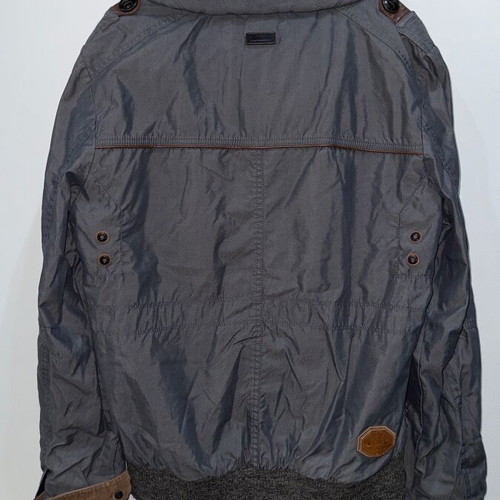Naketano men's jacket size M like new, gray and blue