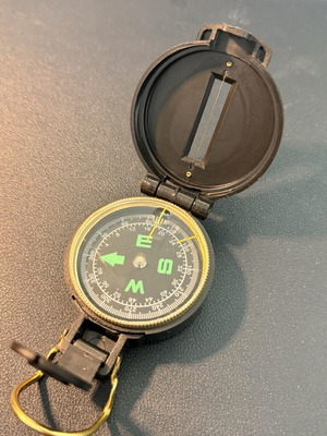 Navigational compass used