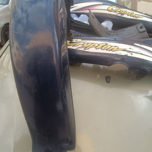Crypton 105 T blue fairing used, first edition, 9 pieces