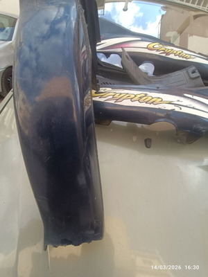 Crypton 105 T front blue fender first edition