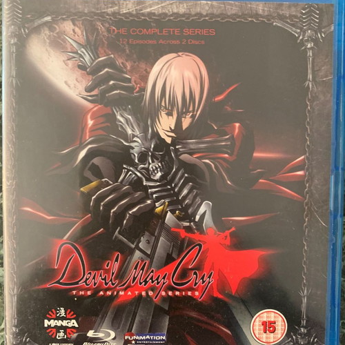 Devil May Cry Blu-Ray Box Set used, complete anime manga series