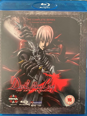 DEVIL MAY CRY Blu-Ray BOX SET ANIME MANGA ΠΛΗΡΗΣ ΣΕΙΡΑ ΑΡΙΣΤΗ ΑΡΙΣΤΗ ΚΑΤΑΣΤΑΣΗ!