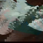 Δύο άλογα πορσελάνη αντίκα Συλλεκτικό