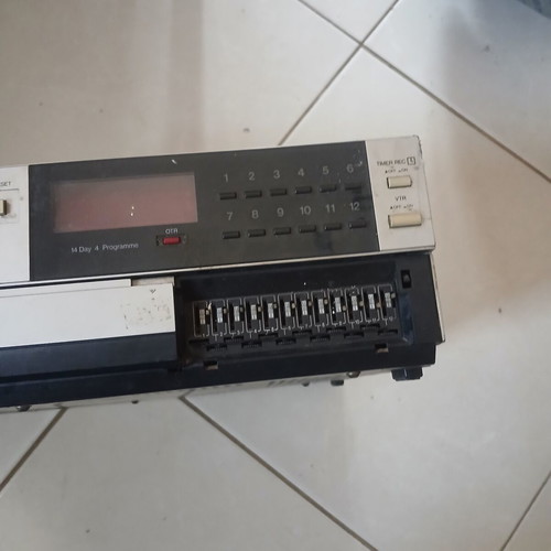 National video cassette recorder VCR for parts or repair