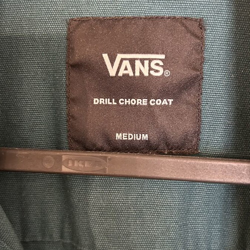 Vans Drill Chore Coat new, sea-foam green, size Medium
