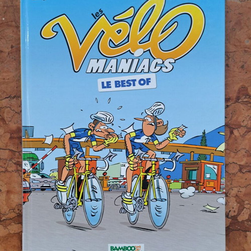 Les Velomaniacs Le Best Of comic, new condition, French