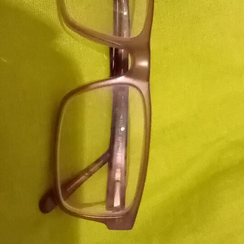 Myopia glasses used, gray with tortoise arms