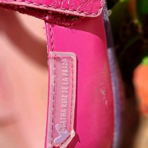 Ballerina shoes used, size 25, multicolor