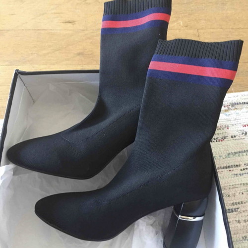 Favela ankle boots new black size 37