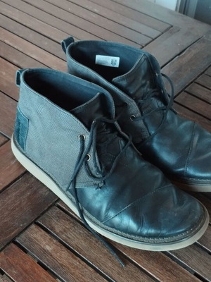 TOMS Mateo Chukka Boots men's size EU 45 US 12 used