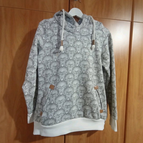Sublevel women's sweatshirt like new, size M, gray shades