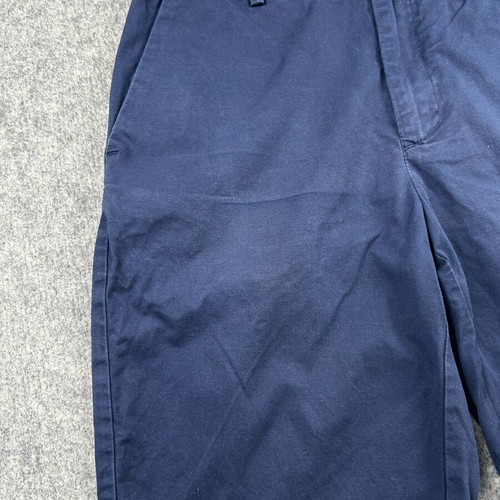 Calvin Klein Men's Navy Chino Shorts Size 29 Used Y2K Vintage
