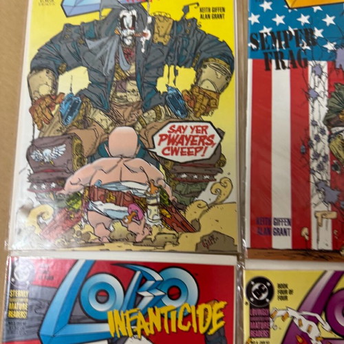 DC Comics Lobo Infanticide complete set issues #1-4 new, English