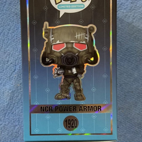 Funko Pop 1920 Fallout NCR Power Armor limited edition, like new