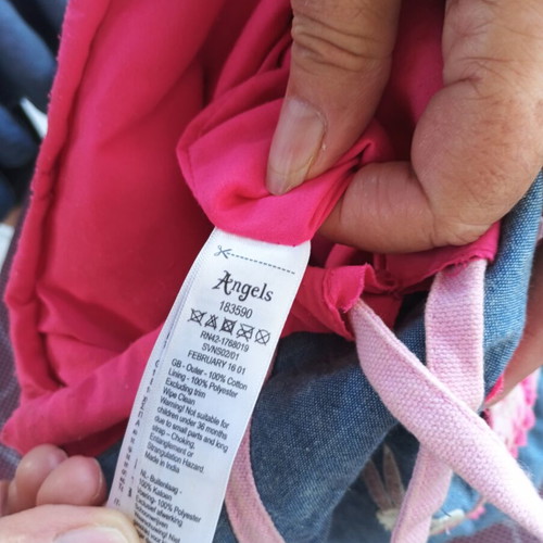 Angels by Accessorize Mini Denim Backpack for Kids like new