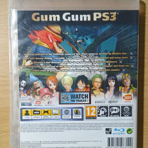 One Piece Pirate Warriors PS3 game like new