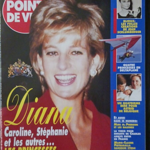 Point de Vue Princess Diana magazine October 1996