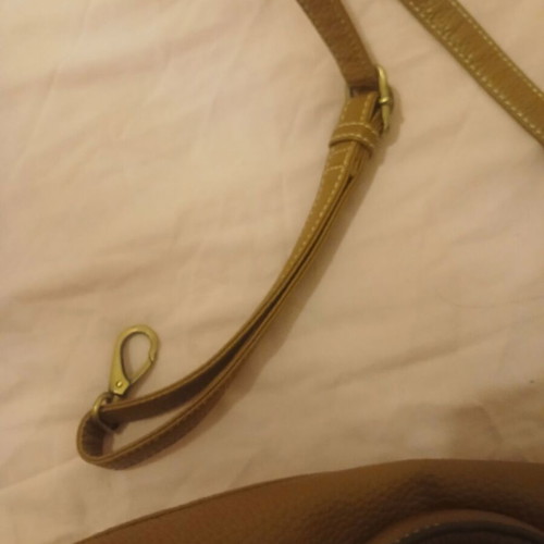 Brown handbag new with extra crossbody strap