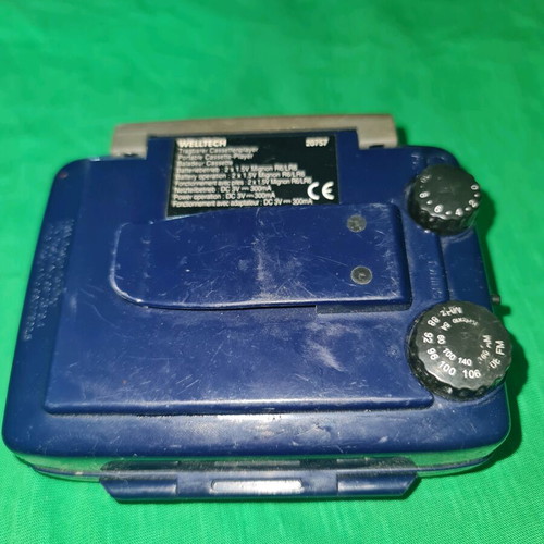 Walkman Welltech All Weather cassette player used, sturdy build