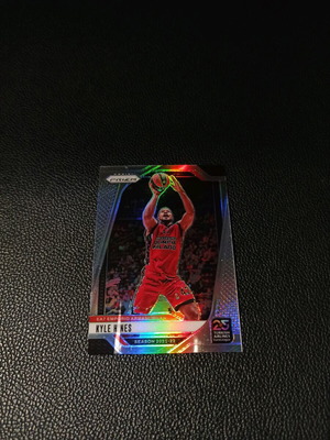 Panini Prizm Silver Kyle Hines Emporio Armani Milan card like new 2024-2025