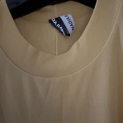 Nadia Rapti midi maxi yellow dress size M like new, racer back