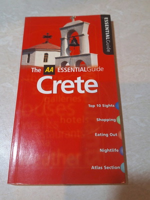 Crete AA guide book used