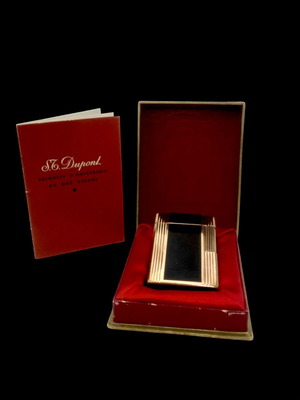 Dupont vintage αναπτήρας σαν καινούργιος, συλλεκτικός 1970s με κινέζικη λάκα