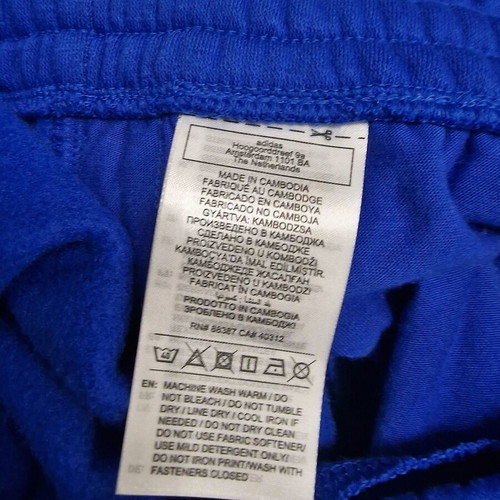 Adidas Royal Blue Tracksuit Set with Hoodie and Cargo Pants new