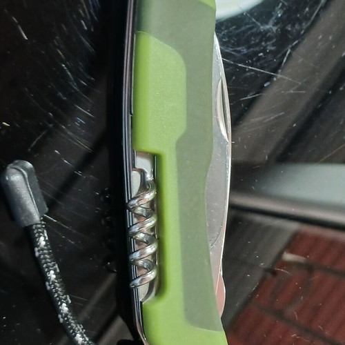 Crivit multitool pocket knife used with five functions