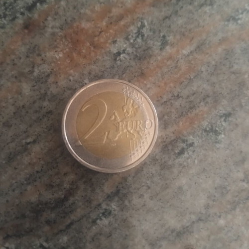 Collectible 2 Euro coin