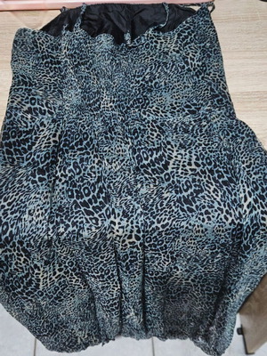 Leopard Print Dress size 36 Small new, multicolor