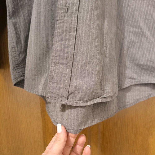 Visconti men's striped shirt size M like new, 100% cotton