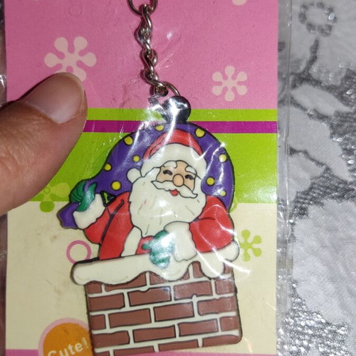 Santa Claus keychain new