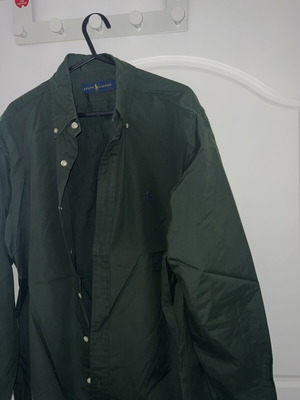 Polo Ralph Lauren shirt medium dark green like new