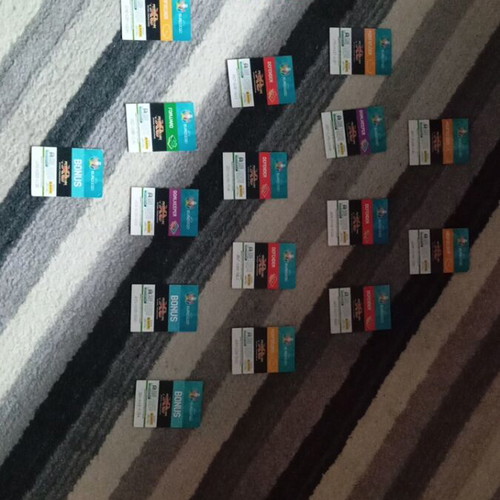 Euro 2020 cards used, 2 Limited Edition and 16 cards
