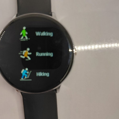 Smartwatch 45mm Bluetooth with Calls, Black/Silver