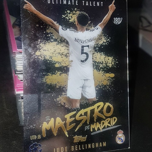 Jude Bellingham Maestro Topps Match Attax 2024 Chrome card