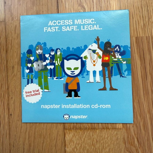 Napster Installation CD new, sealed, 2004, PC