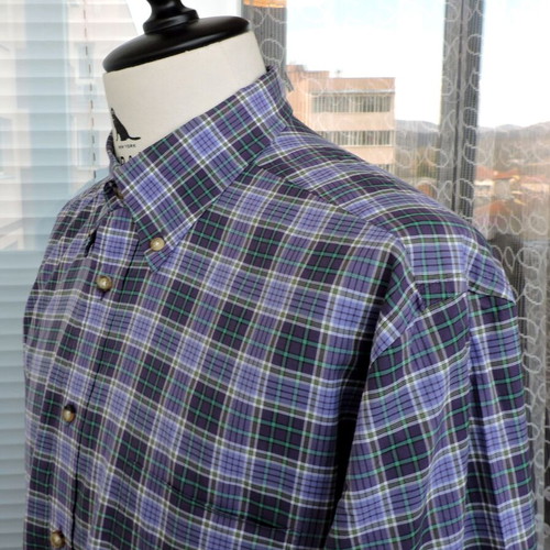 Gant Foxhunt Poplin Men's Long Sleeve Shirt like new, multicolor, size L/XL