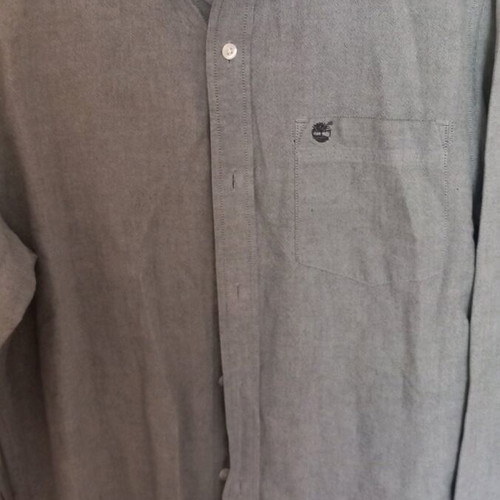 Timberland shirt medium gray like new