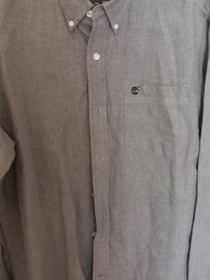 Timberland shirt medium gray like new