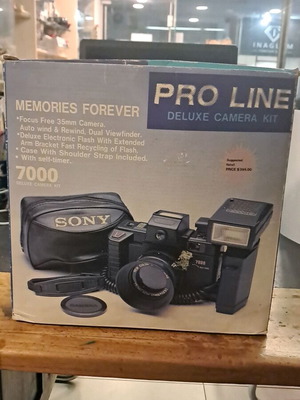 Sony Pro Line φωτογραφική μηχανή SLR 35mm με αποσπώμενο φλας
