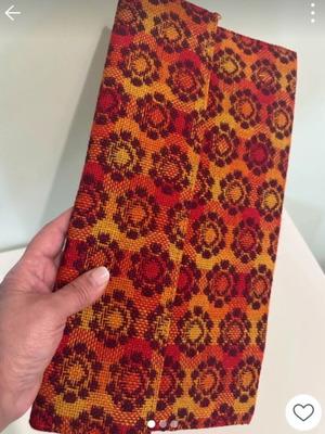 Boho bag new, retro clutch with spacious interior