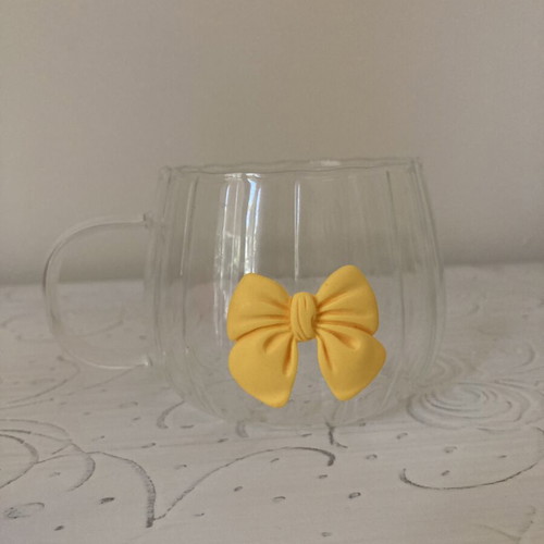 Glass Mug 350 ml with Wax Melts New